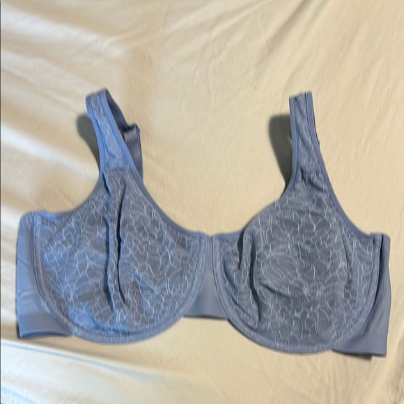 Wacoal Other - Wacoal Blue Full Coverage Bra with Lace